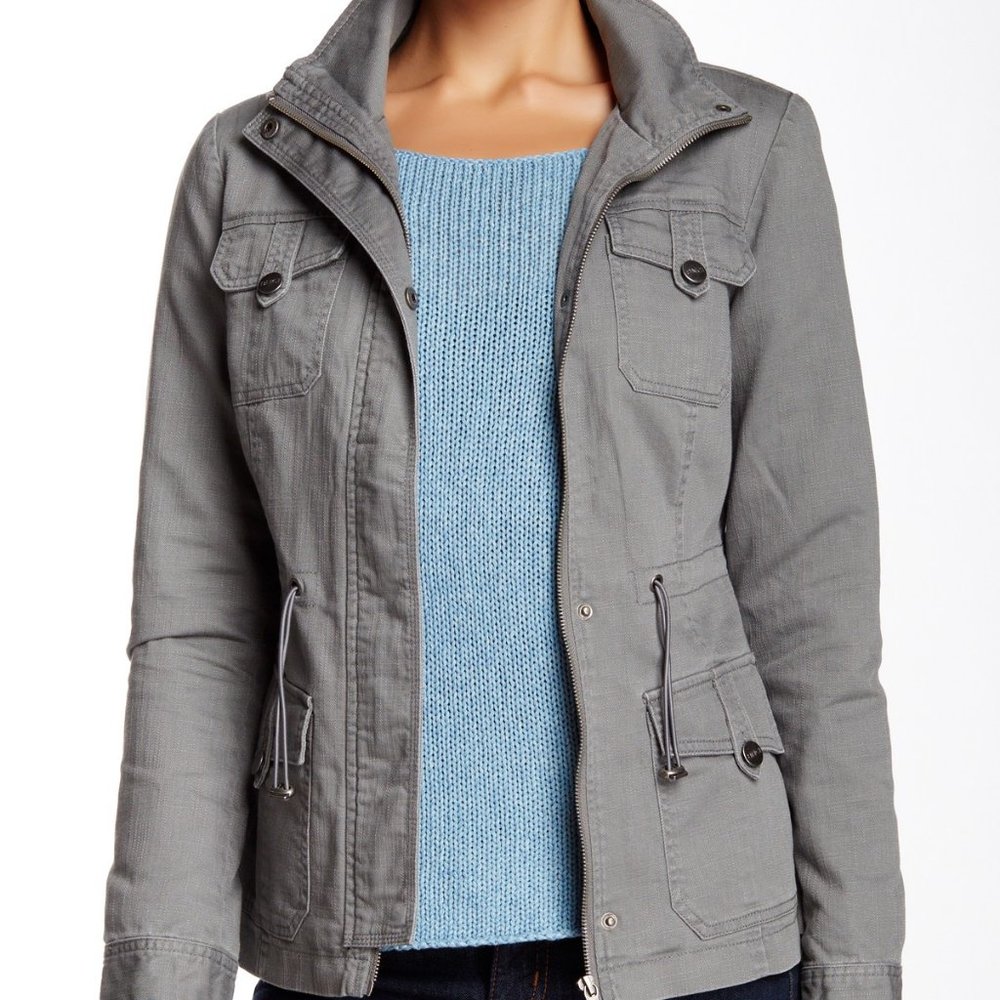 BNCI BY BLANC NOIR SLUB JACKET SIZE M